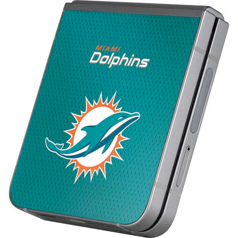 NFL Miami Dolphins Team Jersey Galaxy Z Flip6 Skin
